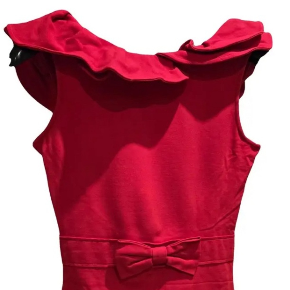 RED Valentino Red Ruffle Dress - Picture 13 of 16